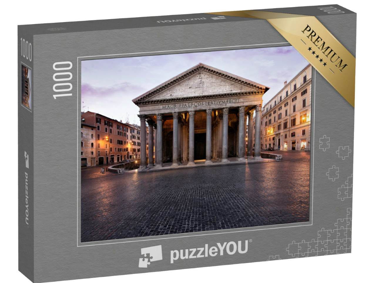 Puzzle 1000 Teile „Antikes Wahrzeichen vpn Rom: Das Pantheon“