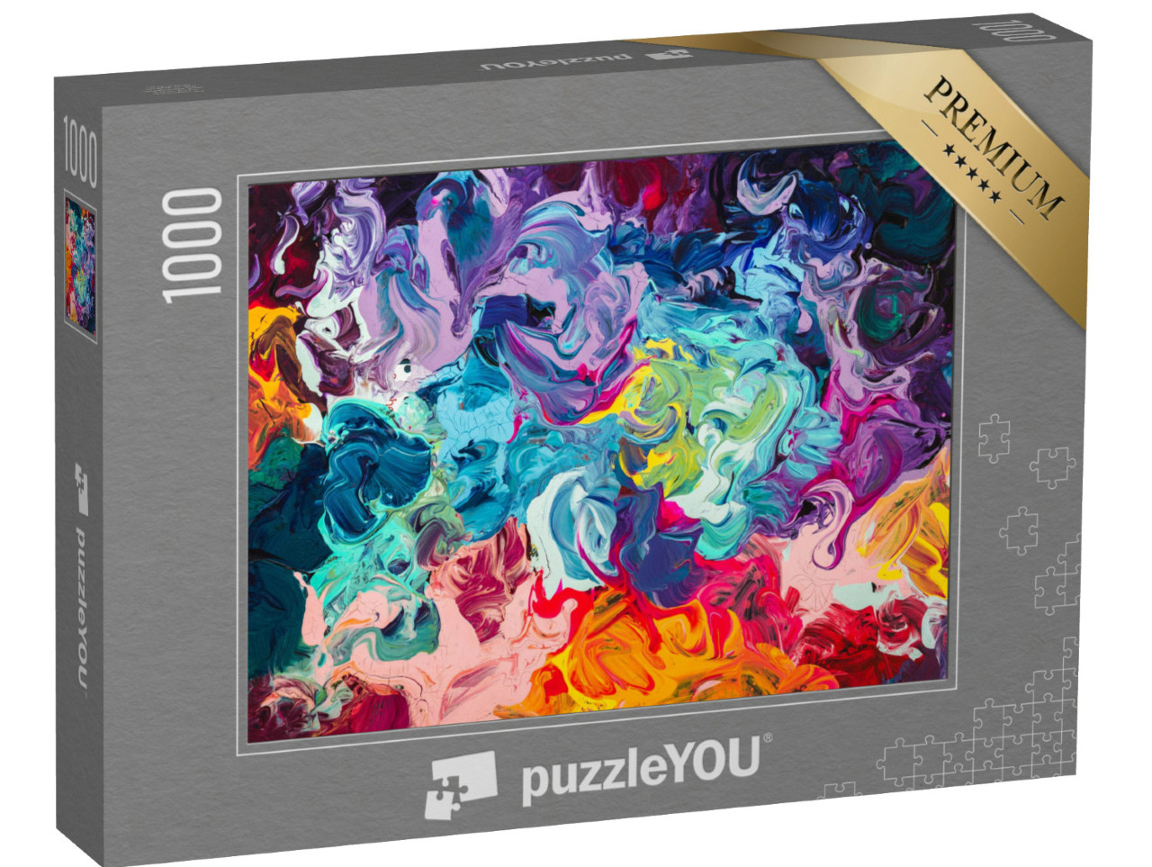 Puzzle 1000 Teile „Ölfarben“