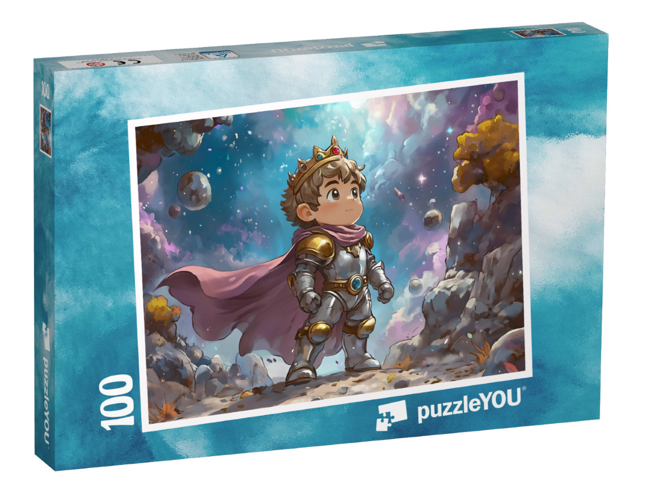 Puzzle 100 Teile „Die Krone des Weltalls“