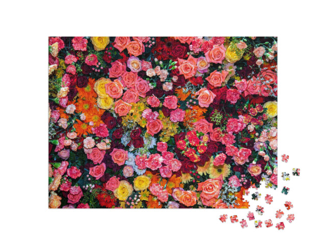 Puzzle 1000 Teile „Schöne Blumen“