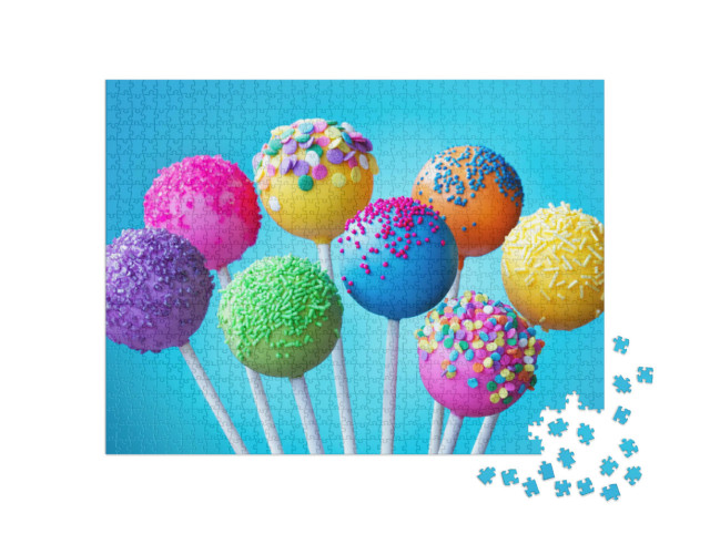 Puzzle 1000 Teile „Cake Pops“