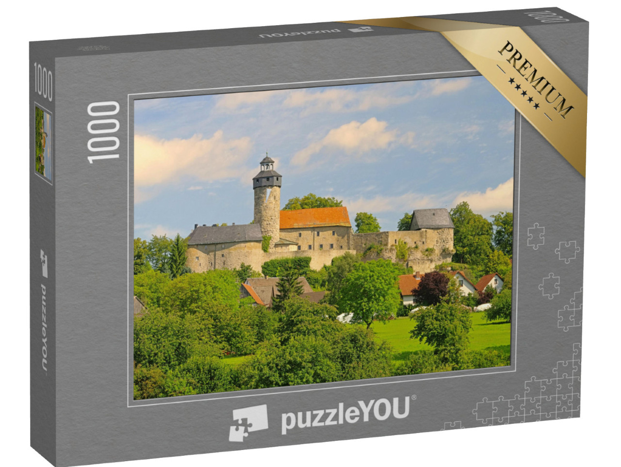 Puzzle 1000 Teile „Schloss Zwernitz“