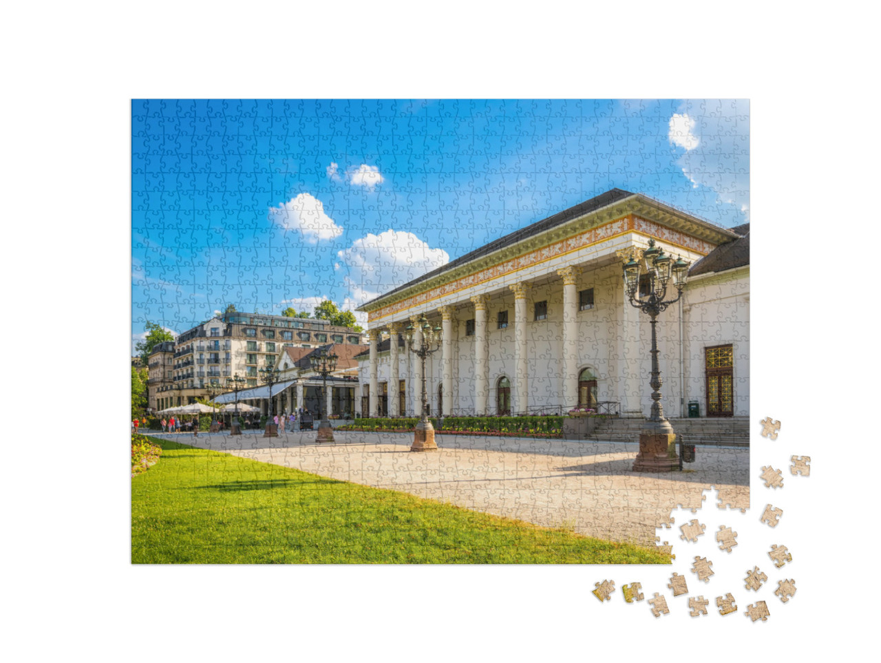 Puzzle 1000 Teile „Berühmtes Casino in Baden-Baden, Deutschland“