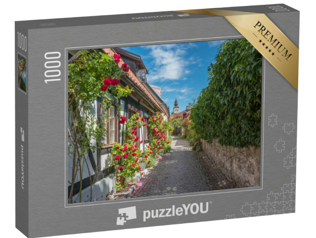 Puzzle 1000 Teile „Historische Hansestadt Visby in Schweden“