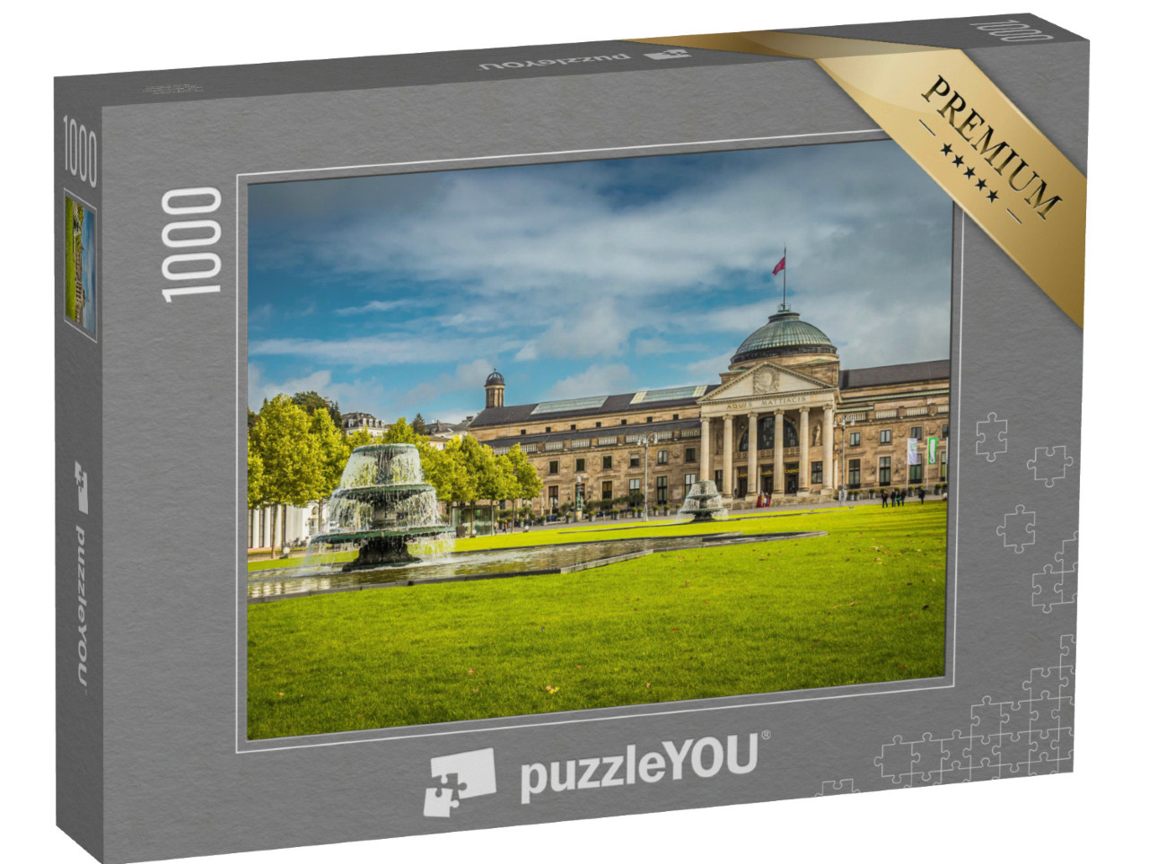 Puzzle 1000 Teile „Das historische Kurhaus und Casino von Wiesbaden“