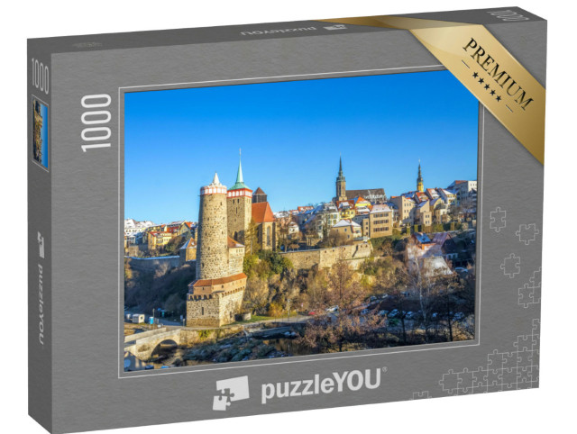 Puzzle 1000 Teile „Historische Stadt Bautzen in Sachsen, Deutschland“