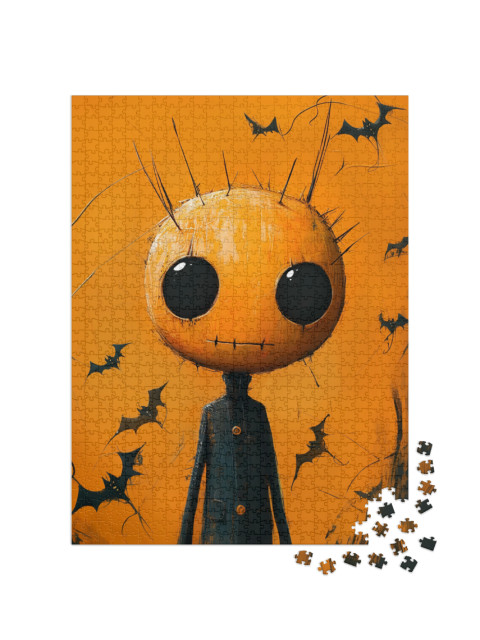 Puzzle 1000 Teile „Halloweenfigur“