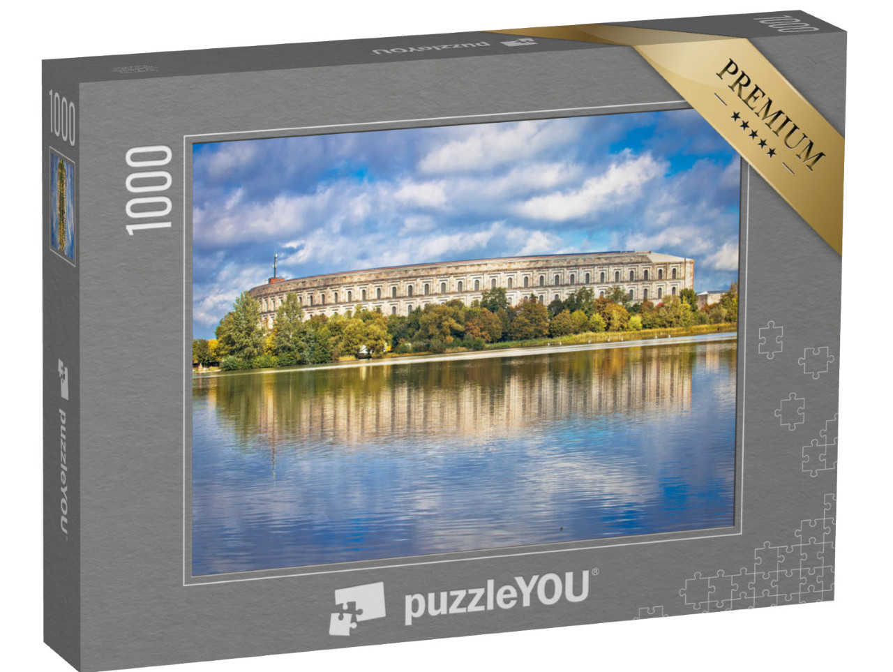 Puzzle 1000 Teile „Reichskongresshalle auf dem Reichsparteitagsgelände, Nürnberg, Deutschland“