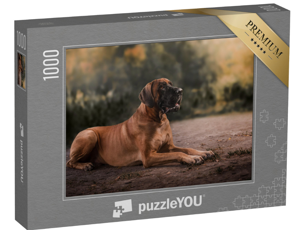 Puzzle 1000 Teile „Hund: Deutsche Dogge“