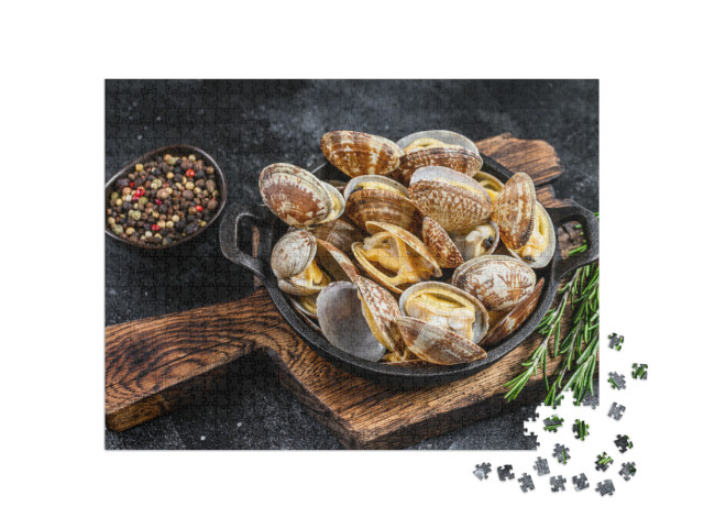 Puzzle 1000 Teile „Muscheln vongole“