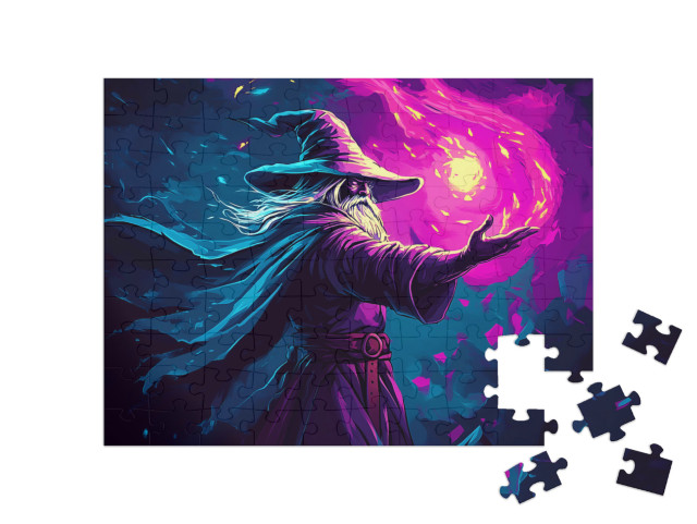 Puzzle 100 Teile „Geheime Zauberformeln“