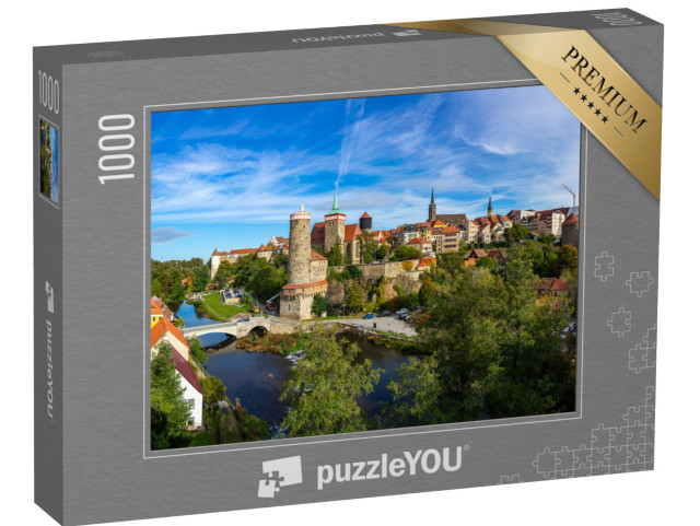 Puzzle 1000 Teile „Das historische Zentrum von Bautzen, Deutschland“