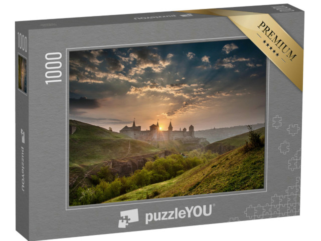 Puzzle 1000 Teile „Festung Kamyanets-Podilskiy, Ukraine“