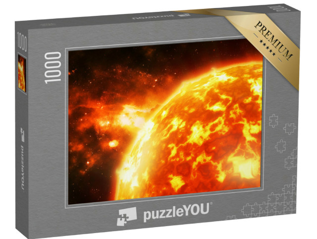 Puzzle 1000 Teile „Sonne, NASA“