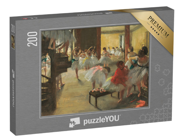 Puzzle 200 Teile „Edgar Degas - Der Tanzkurs“
