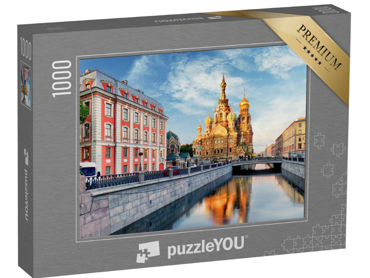 Puzzle 1000 Teile „Kirche des Erlösers, St. Petersburg, Russland“