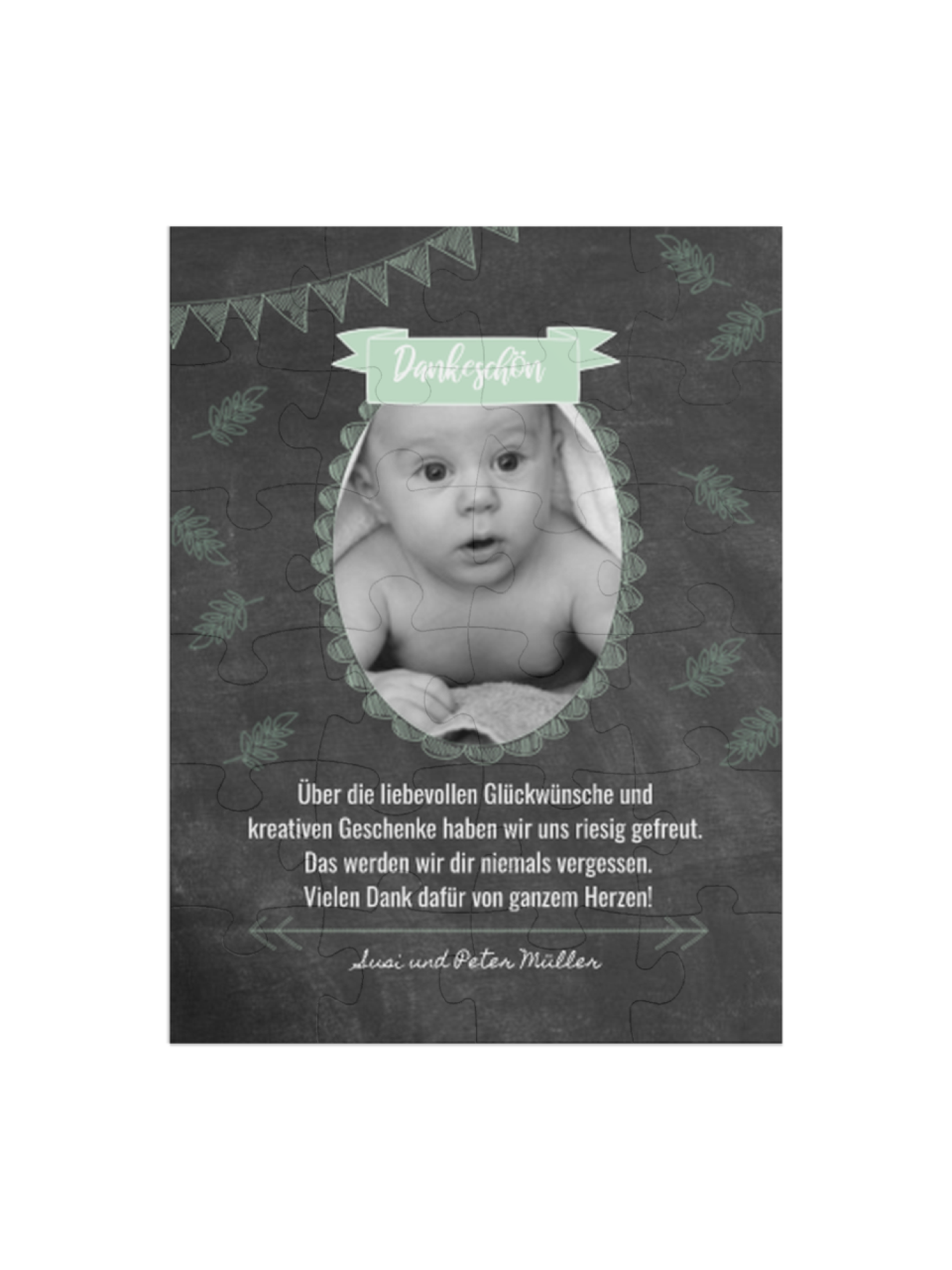 "Tafelbild" in Hochformat mint