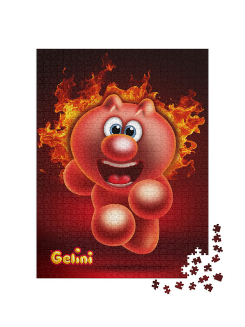 Puzzle 1000 Teile „Gelini Rufus“