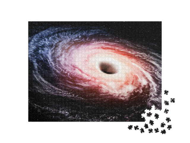 Puzzle 1000 Teile „Schwarzes Loch“