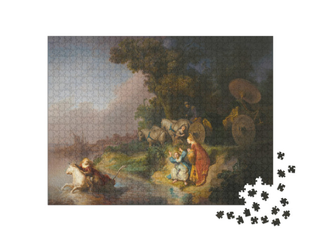 Puzzle 1000 Teile „Rembrandt - Die Entführung der Europa“