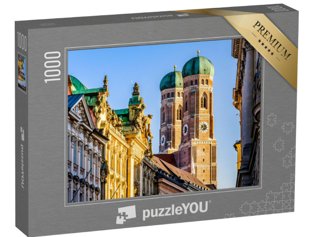 Puzzle 1000 Teile „Münchner Dom: Liebfrauenkirche, Bayern, Deutschland“