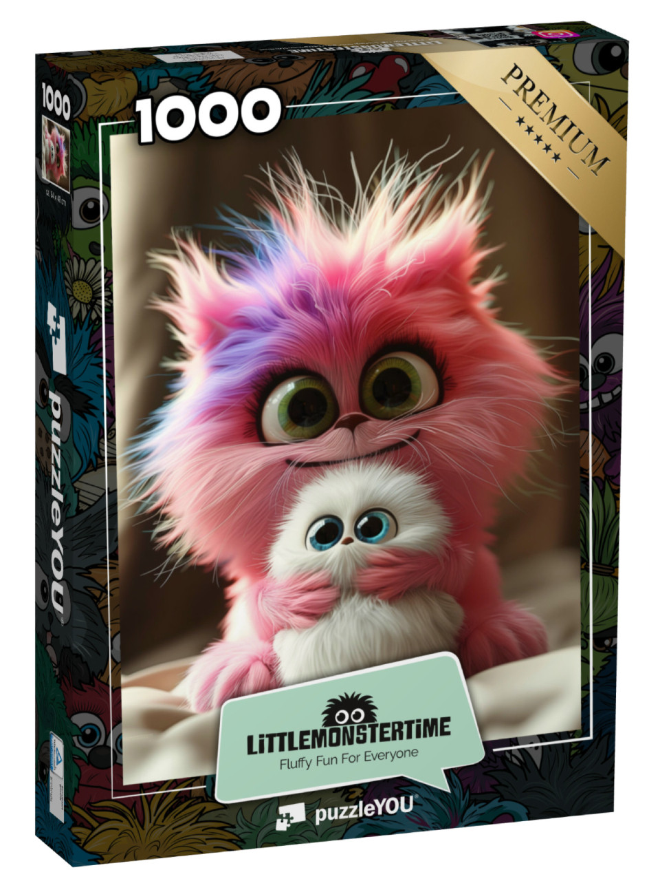 Puzzle 1000 Teile „LITTLEMONSTERTIME: Grace“