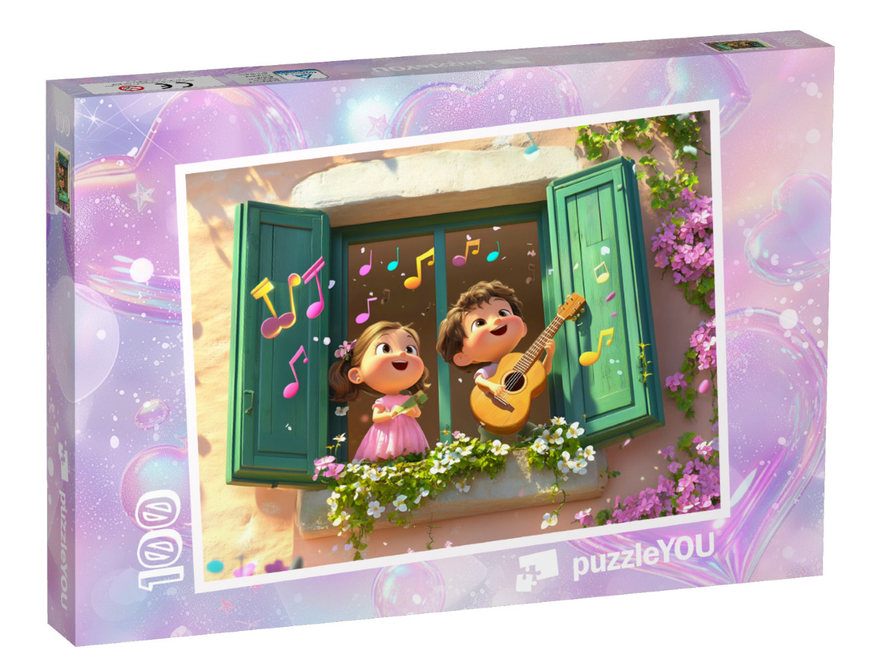 Puzzle 100 Teile „Sing mit uns!“