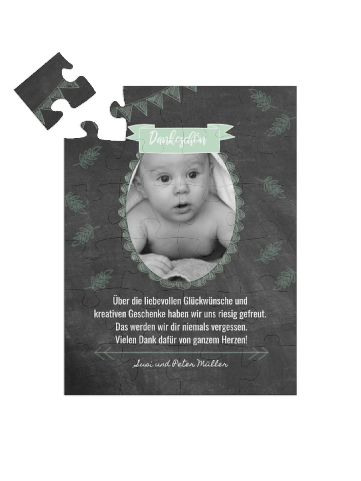 "Tafelbild" in Hochformat mint