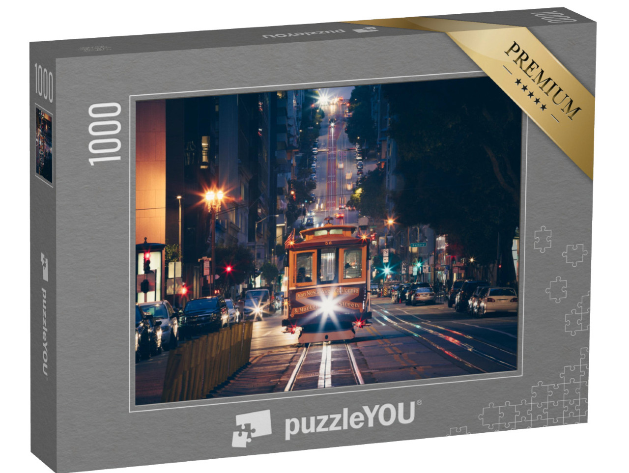 Puzzle 1000 Teile „San Francisco Cable Car“