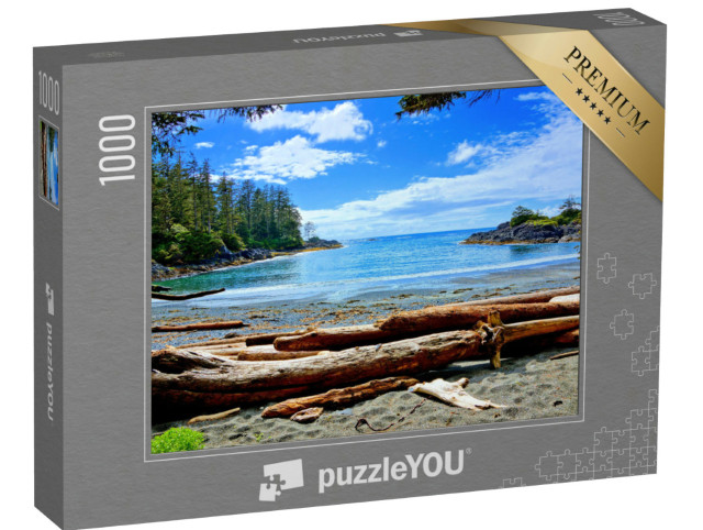 Puzzle 1000 Teile „Küste des Pacific Rim National Park, Vancouver Island, Kanada“