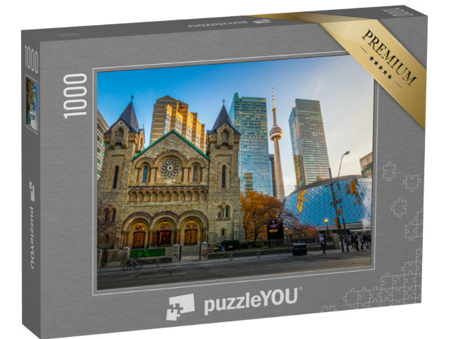 Puzzle 1000 Teile „Panoramablick auf die St. Andrew's Presbyterian Church, Toronto, Ontario, Kanada“