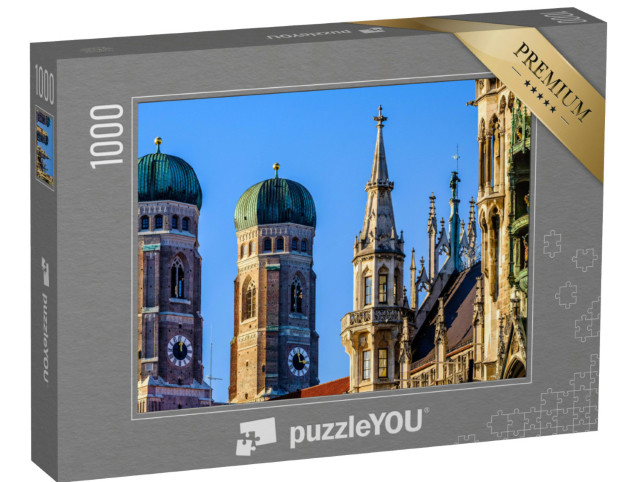Puzzle 1000 Teile „Liebfrauenkirche: Münchner Dom, Deutschland“