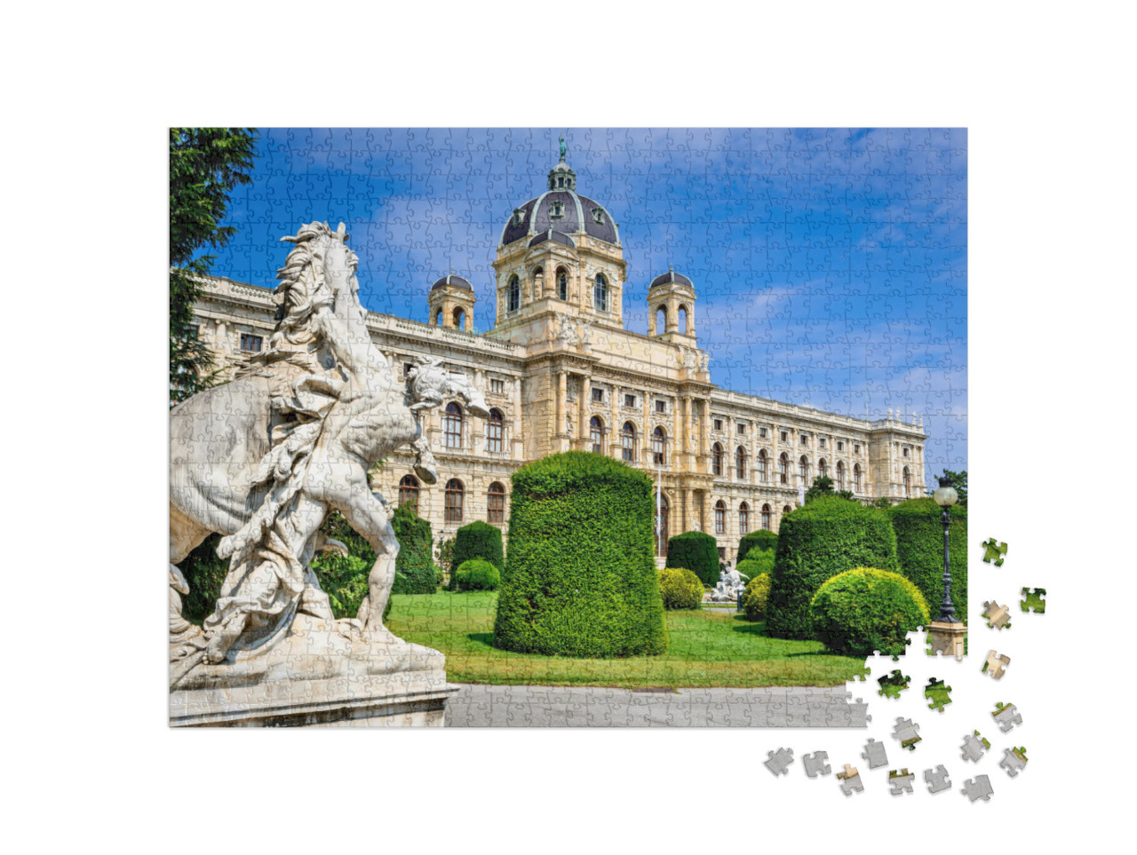 Puzzle 1000 Teile „Wien, Österreich: Naturhistorisches Museum“