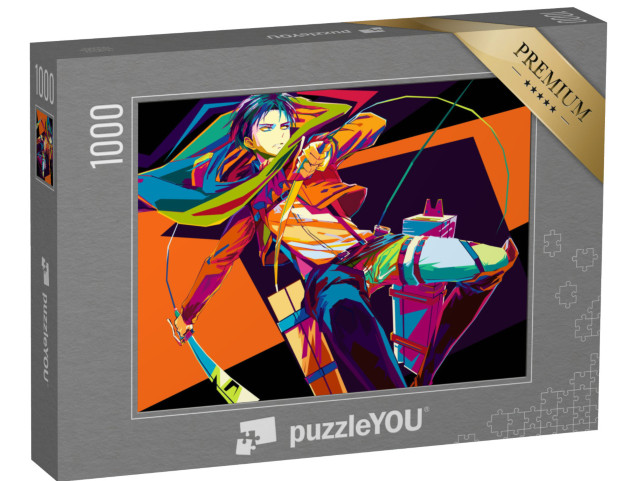 Puzzle 1000 Teile „Anime: Angriff auf einen Titan“