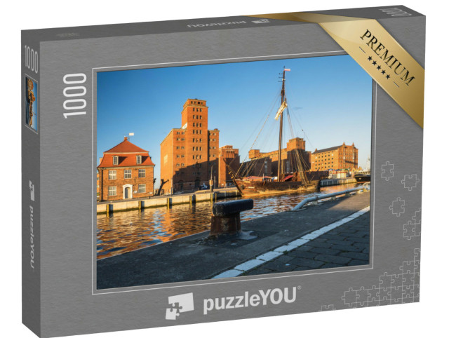 Puzzle 1000 Teile „Alter Hafen von Wismar“