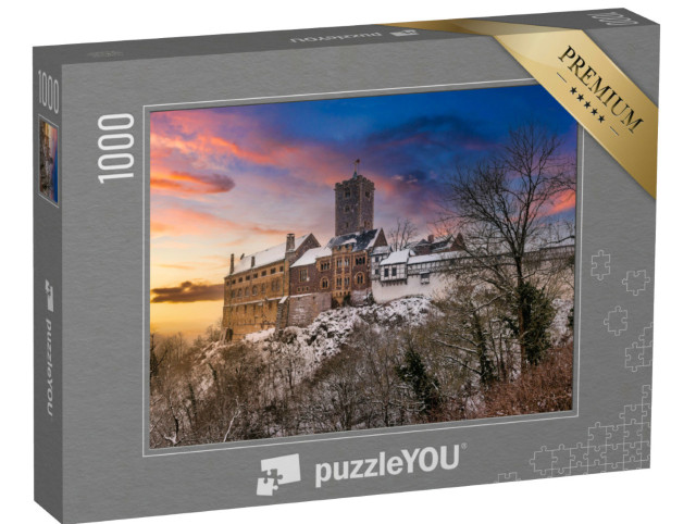 Puzzle 1000 Teile „Wartburg, UNESCO-Weltkulturerbe im Thüringer Wald“