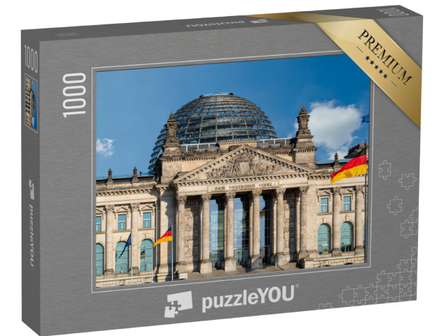 Puzzle 1000 Teile „Reichstagsgebäude, Sitz des Deutschen Bundestages in Berlin“