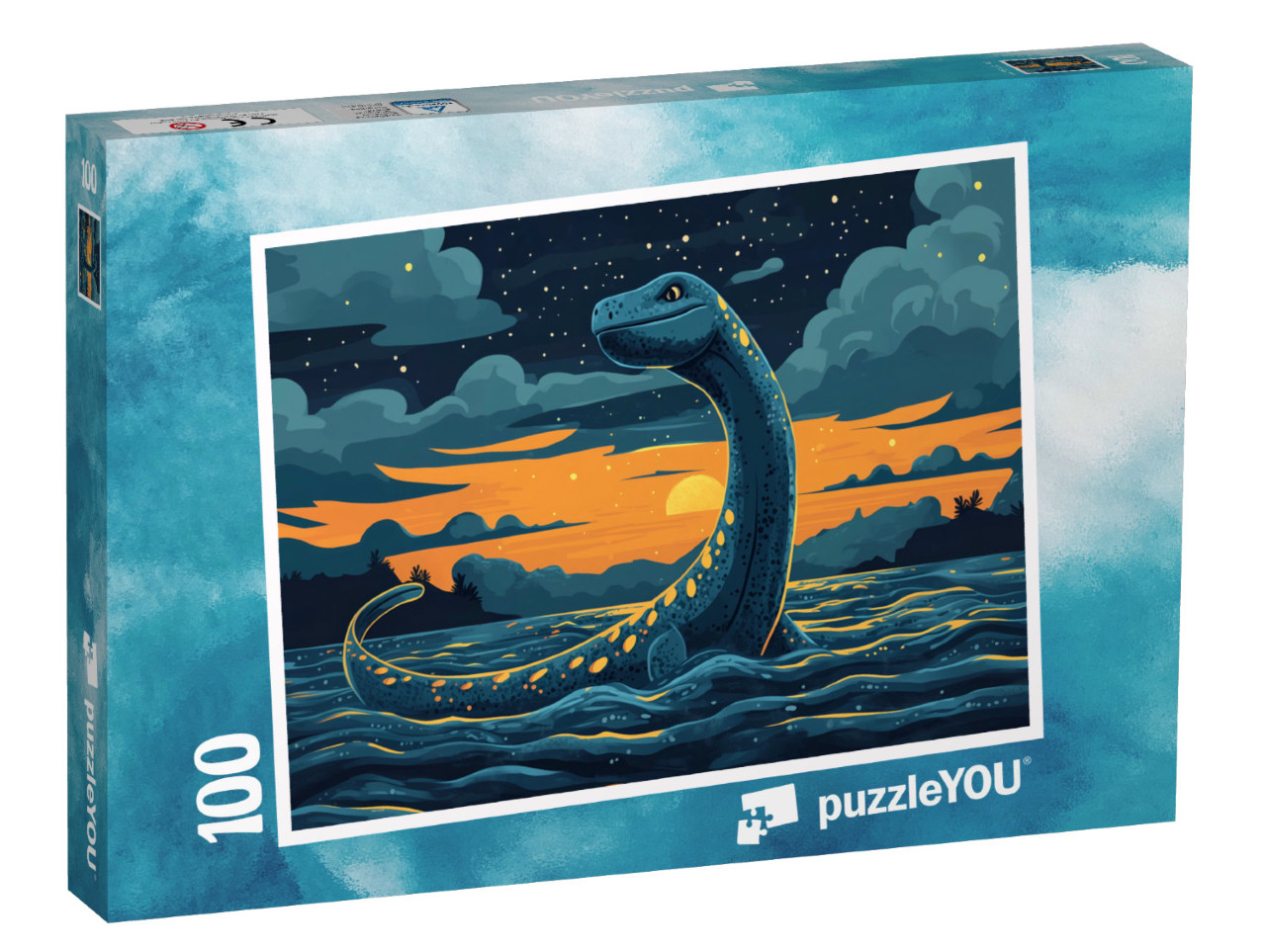Puzzle 100 Teile „Das geheime Leben der Seeungeheuer“