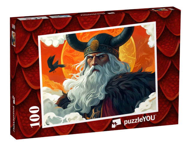 Puzzle 100 Teile „Könige des Nordens“