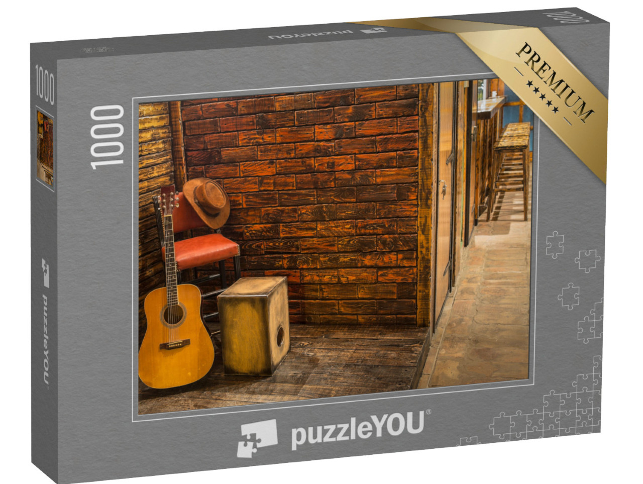 Puzzle 1000 Teile „Kneipenmusik“