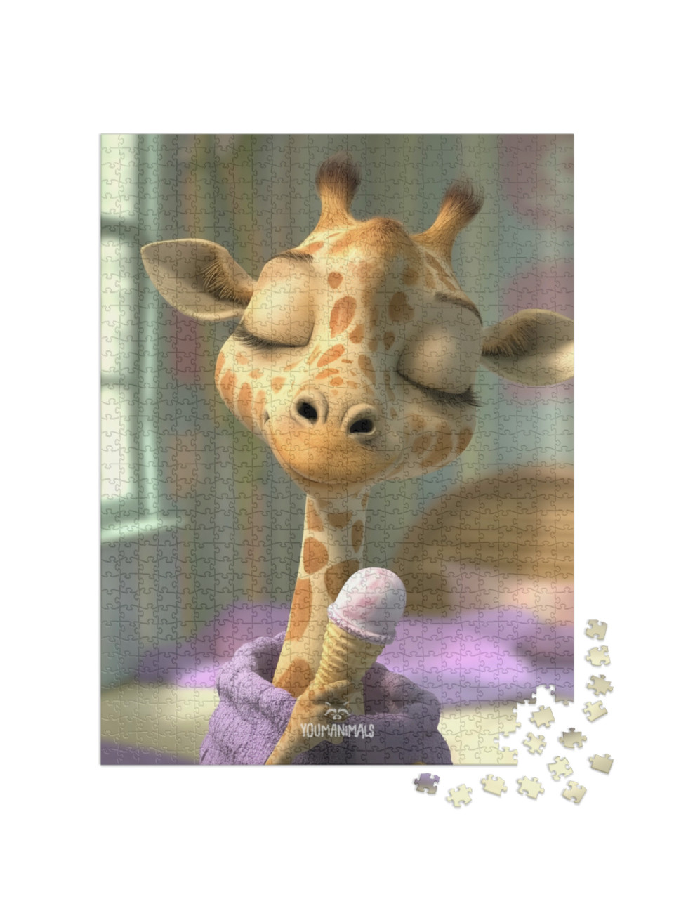 Puzzle 1000 Teile „YOUMANIMALS: Paula“