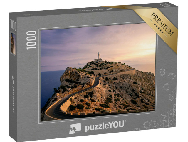 Puzzle 1000 Teile „Leuchtturm am Kap Formentor auf Mallorca“