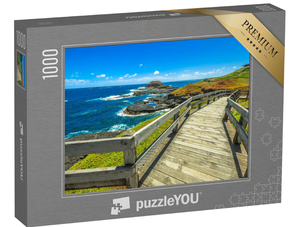Puzzle 1000 Teile „Grant Point, Westspitze von Phillip Island, Victoria, Australien.“