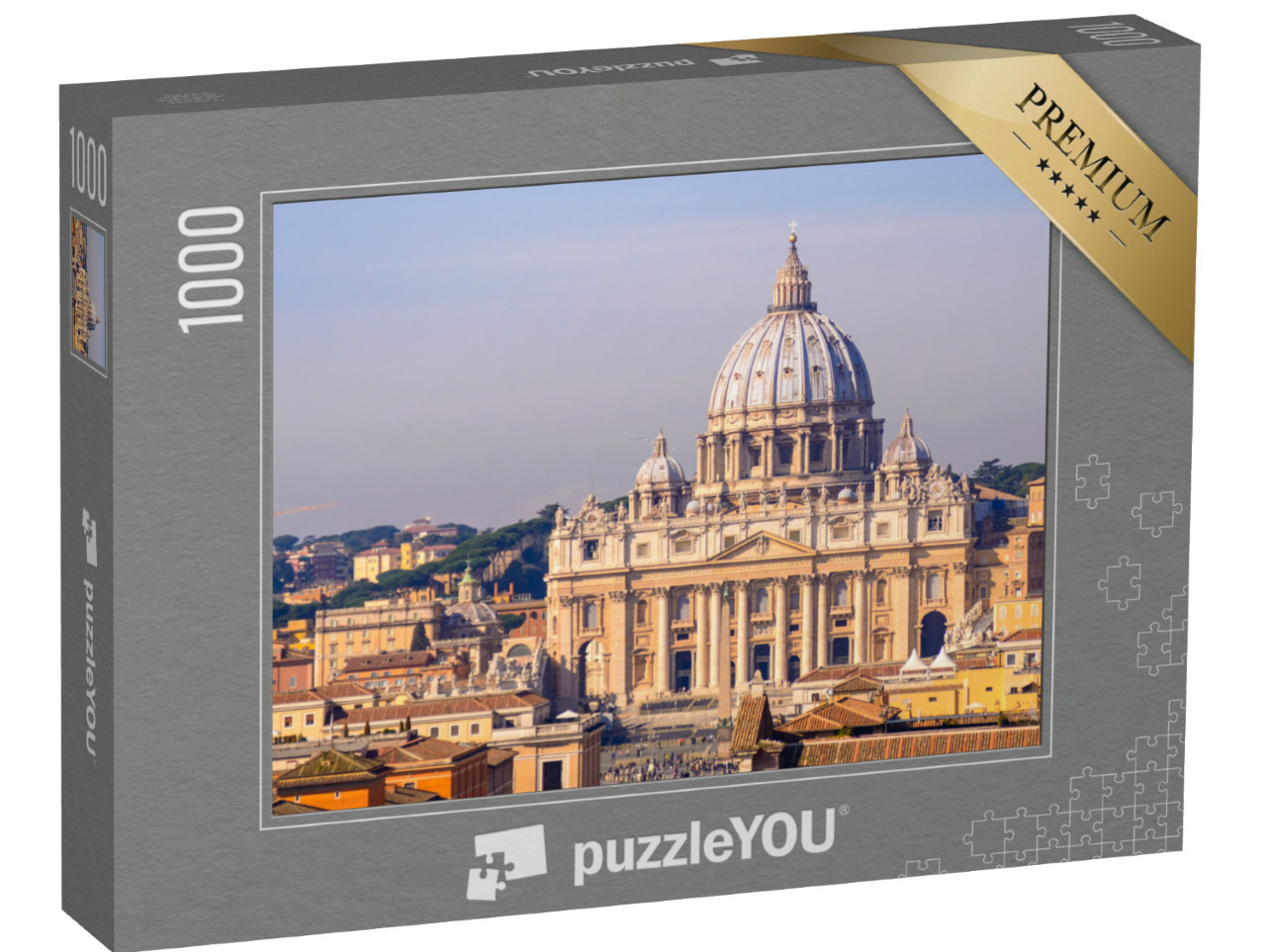 Puzzle 1000 Teile „Petersdom im Vatikan, Rom“