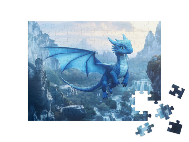 Puzzle 100 Teile „Wolkenflüsterer“
