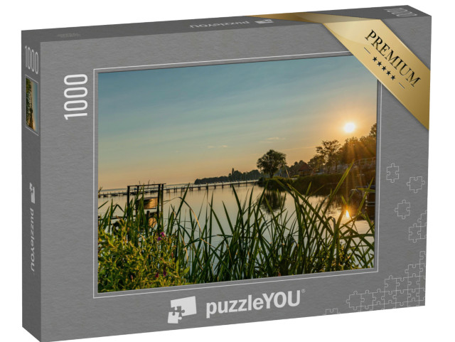 Puzzle 1000 Teile „Naturlandschaft ums Steinhuder Meer, Niedersachsen, Deutschland“