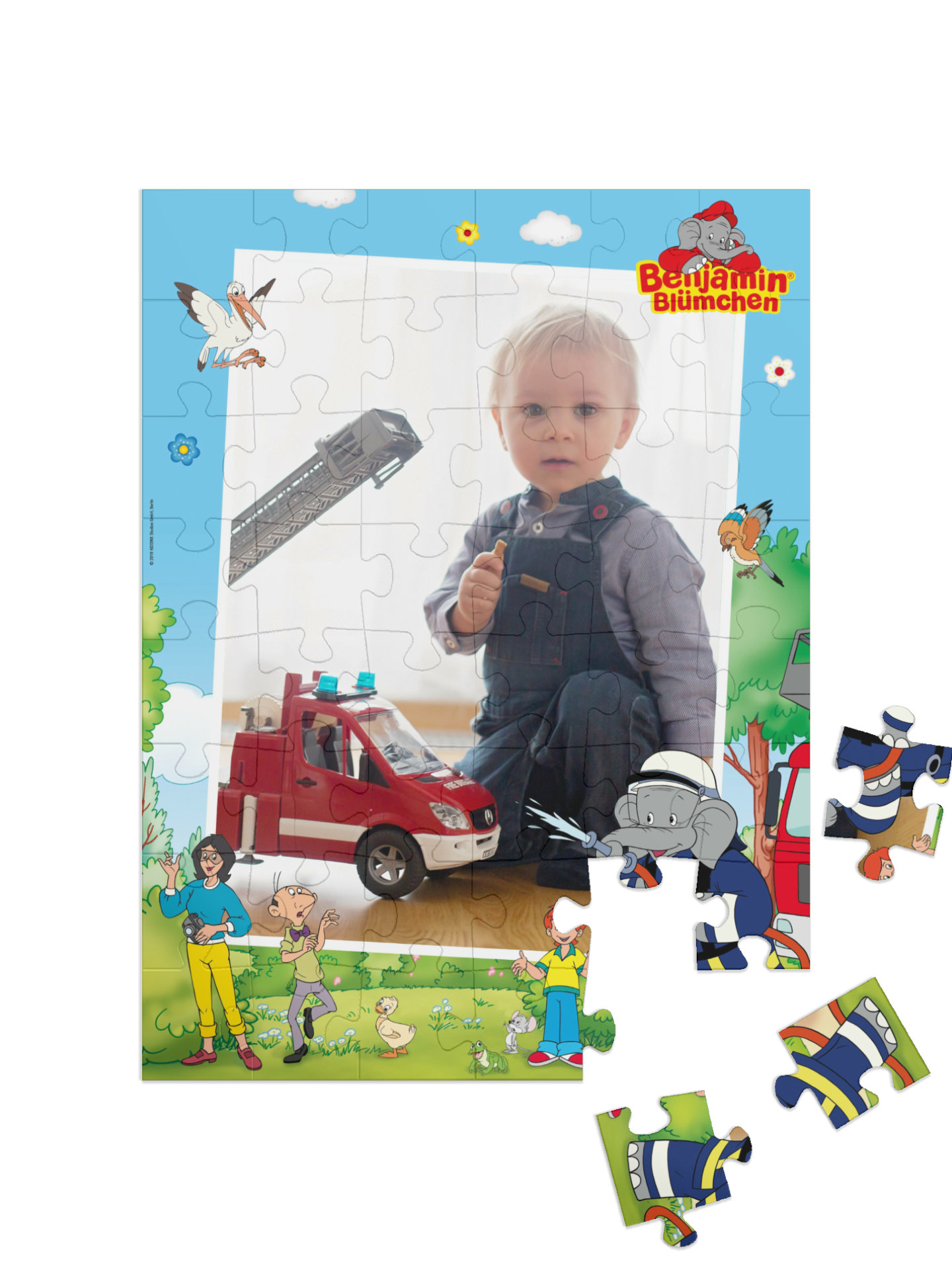 „Feuerwehr“ in Hochformat