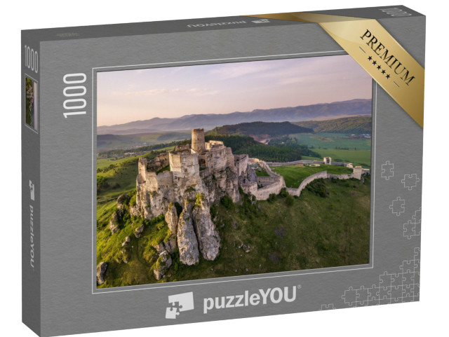 Puzzle 1000 Teile „Beeindruckende Zipser Burg in der Slowakei“