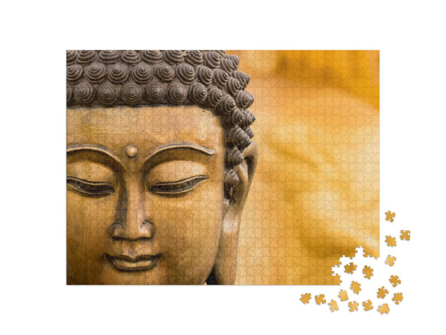 Puzzle 1000 Teile „Buddha-Statue“