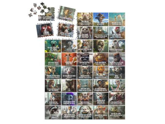 Puzzle „YOUMANIMALS: Motto Collage“ | SMART SORTED® 1000 Teile